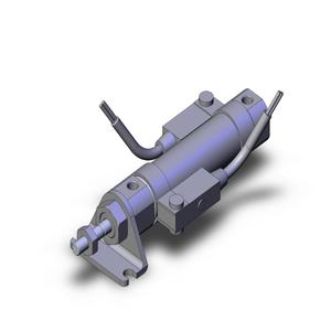 SMC VALVES NCDJ2L16-150-H7A2L Zylinder mit rundem Körper, 16 mm Größe, doppeltwirkender automatischer Umschalter | AM7ARZ