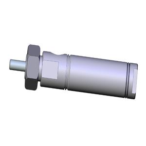 SMC VALVES NCDMB075-0050C Zylinder mit rundem Körper, 75 Zoll Größe, doppeltwirkender automatischer Umschalter | AM3BNG