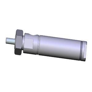 SMC VALVES NCDMB075-0100C Round Body Cylinder, .75 Inch Size, Double Acting Auto Switcher | AL6CUB