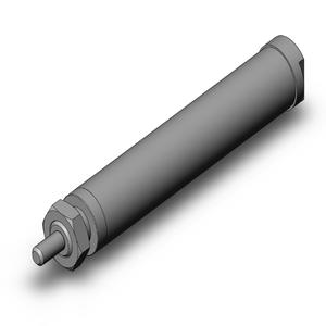 SMC VALVES NCDMB075-0200S Zylinder mit rundem Körper, 75 Zoll Größe, einfachwirkender Signalgeber | AM8ZEM
