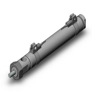 SMC VALVES NCDMB075-0400-M9PSAPC Zylinder mit rundem Körper, Größe 75, doppeltwirkender automatischer Umschalter | AP3AHN