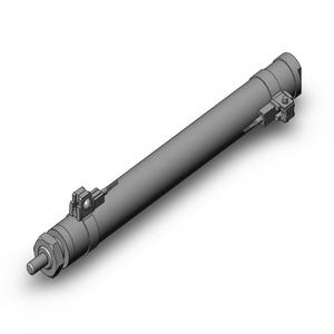 SMC VALVES NCDMB075-0400S-M9NSAPC Zylinder mit rundem Körper, Größe 75, einfachwirkender automatischer Umschalter | AP2DCD