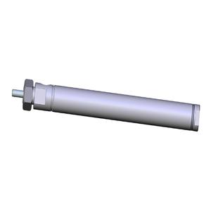 SMC VALVES NCDMB088-0500C Round Body Cylinder, 7/8 Inch Size, Double Acting Auto Switcher | AM9ZXM