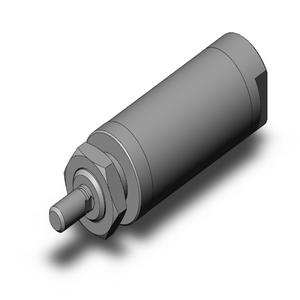 SMC VALVES NCDMB106-0050S Round Body Cylinder, 1-1/16 Size, Single Acting Auto Switcher | AN6HGA