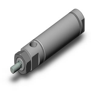 SMC VALVES NCDMB106-0150 Round Body Cylinder, 1 1/16 Inch Size, Double Acting Auto Switcher | AL9ZRR
