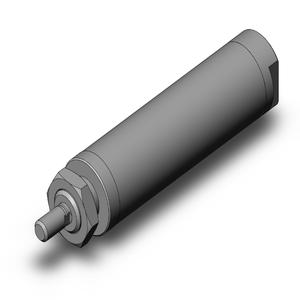SMC VALVES NCDMB106-0150S Zylinder mit rundem Körper, 1 1/16 Zoll Größe, einfachwirkender automatischer Schalter | AM9ZXU