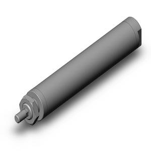 SMC VALVES NCDMB106-0300S Zylinder mit rundem Körper, 1 1/16 Zoll Größe, einfachwirkender automatischer Schalter | AL8CNF