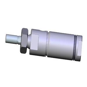 SMC VALVES NCDMB125-0050 Round Body Cylinder, 1.25 Inch Size, Double Acting Auto Switcher | AL9ZRV
