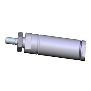 SMC VALVES NCDMB125-0200C Round Body Cylinder, 1.25 Inch Size, Double Acting Auto Switcher | AM4MCU