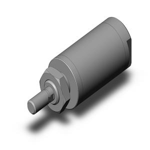 SMC VALVES NCDMB150-0050S Zylinder mit rundem Körper, 1.5 Zoll Größe, einfachwirkender Signalgeber | AM8BYL
