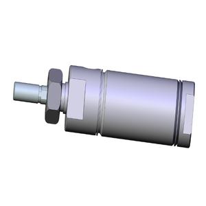 SMC VALVES NCDMB150-0100 Zylinder mit rundem Körper, 1.5 Zoll Größe, doppeltwirkender automatischer Umschalter | AL7CWL