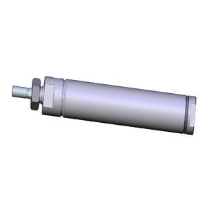 SMC VALVES NCDMB150-0500C Zylinder mit rundem Körper, 1.5 Zoll Größe, doppeltwirkender automatischer Umschalter | AL8CXY