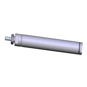 SMC VALVES NCDMB150-0800C Round Body Cylinder, 1.5 Inch Size, Double Acting Auto Switcher | AL8UDU