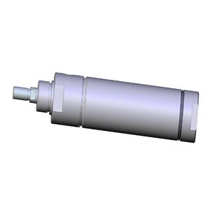 SMC VALVES NCDMB200-0400 Zylinder mit rundem Körper, 2.0 Zoll Größe, doppeltwirkender automatischer Umschalter | AL9ZTE