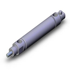 SMC VALVES NCDMC075-0200 Zylinder mit rundem Körper, 75 Zoll Größe, doppeltwirkender automatischer Umschalter | AL7CYR