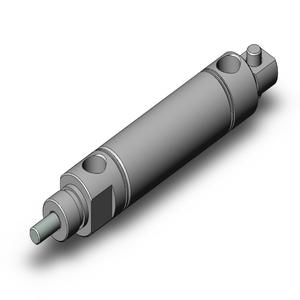 SMC VALVES NCDMC088-0150 Round Body Cylinder, 7/8 Inch Size, Double Acting Auto Switcher | AM9ZZQ
