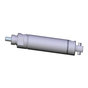 SMC VALVES NCDMC088-0200C Zylinder mit rundem Körper, 7/8 Zoll Größe, doppeltwirkender automatischer Umschalter | AL7FET