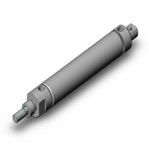 SMC VALVES NCDMC125-0500 Round Body Cylinder, 1.25 Size, Double Acting Auto Switcher | AN6ALP
