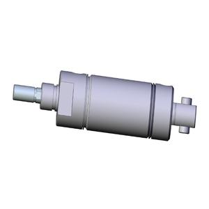 SMC VALVES NCDMC150-0100C Round Body Cylinder, 1.5 Inch Size, Double Acting Auto Switcher | AM6YLC