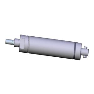 SMC VALVES NCDMC150-0400C Zylinder mit rundem Körper, 1.5 Zoll Größe, doppeltwirkender automatischer Umschalter | AM8AGW