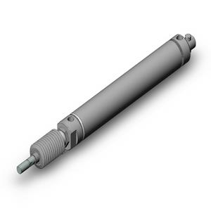 SMC VALVES NCDMC150-0800J Round Body Cylinder, 1.5 Inch Size, Double Acting Auto Switcher | AM2EAV