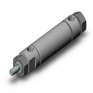 SMC VALVES NCDME106-0150 Zylinder mit rundem Körper, Größe 1-1/16, doppeltwirkender automatischer Umschalter | AN7ERB