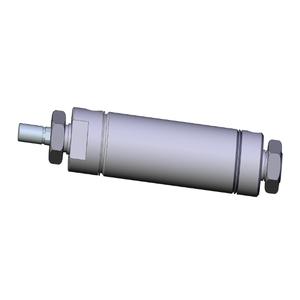 SMC VALVES NCDME150-0300 Zylinder mit rundem Körper, 1.5 Zoll Größe, doppeltwirkender automatischer Umschalter | AL6FPW