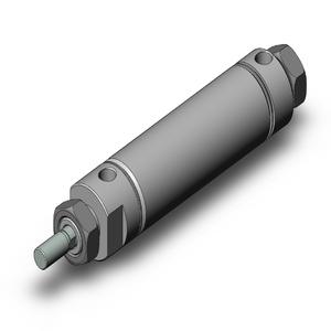 SMC VALVES NCDME150-0300C Round Body Cylinder, 1.5 Inch Size, Double Acting Auto Switcher | AL7MRC