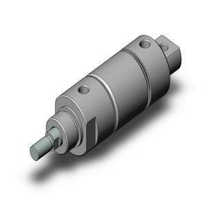 SMC VALVES NCDME200-0050C Zylinder mit rundem Körper, Größe 2.0, doppeltwirkender automatischer Umschalter | AN7APA