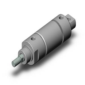 SMC VALVES NCDME200-0100C Zylinder mit rundem Körper, 2.0 Zoll Größe, doppeltwirkender automatischer Umschalter | AN2ACV