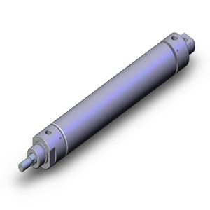 SMC VALVES NCDME200-1000A Zylinder mit rundem Körper, Größe 2.0, doppeltwirkender automatischer Umschalter | AN8EJY