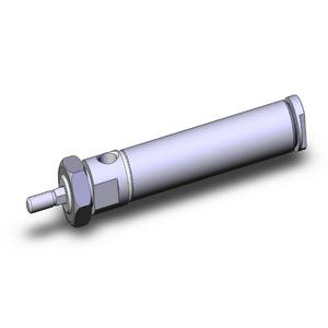 SMC VALVES NCDMKB075-0200C Round Body Cylinder, .75 Inch Size, Non Rotating Auto Switch | AM2JTC
