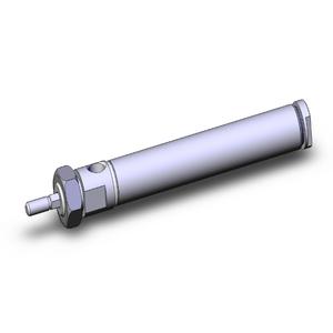 SMC VALVES NCDMKB075-0300C Round Body Cylinder, .75 Inch Size, Non Rotating Auto Switch | AM2QZL