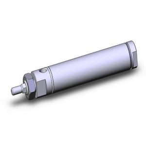 SMC VALVES NCDMKB106-0300 Round Body Cylinder, 1 1/16 Inch Size, Non Rotating Auto Switch | AM2DDA
