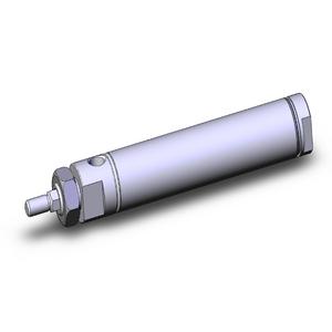 SMC VALVES NCDMKB106-0300C Round Body Cylinder, 1-1/16 Size, Non Rotary Auto Switcher | AN8JLG
