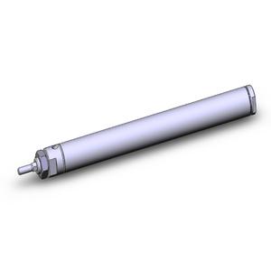 SMC VALVES NCDMKB150-1200 Zylinder mit rundem Körper, 1.5 Zoll Größe, nicht rotierender Signalgeber | AM8DMG