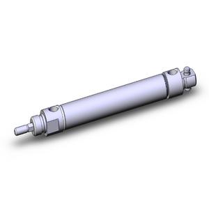 SMC VALVES NCDMKC075-0300C Zylinder mit rundem Körper, 75 Zoll Größe, nicht rotierender Signalgeber | AN2ADM