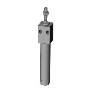 SMC VALVES NCDMR075-0100 Round Body Cylinder, .75 Inch Size, Double Acting Auto Switcher | AL9XPC