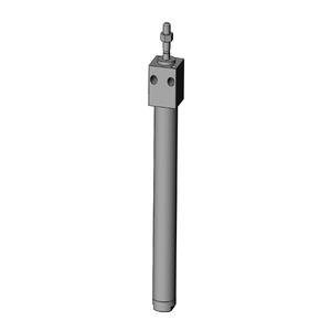 SMC VALVES NCDMR075-0400 Zylinder mit rundem Körper, 75 Zoll Größe, doppeltwirkender automatischer Umschalter | AM4CTG