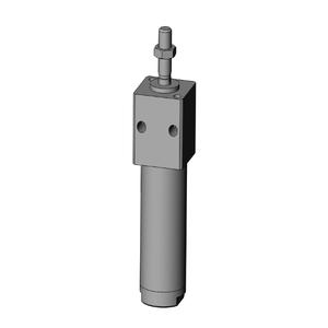 SMC VALVES NCDMR150-0200 Zylinder mit rundem Körper, 1.5 Zoll Größe, doppeltwirkender automatischer Umschalter | AM7VRU
