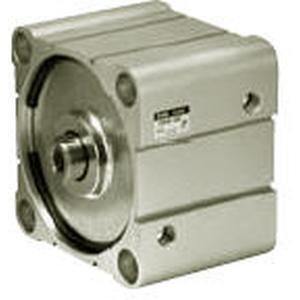 SMC VALVES NCDQ2A50-300DCZ Compact Cylinder, 50 mm Size, Double Acting Auto Switcher | AN7ELQ
