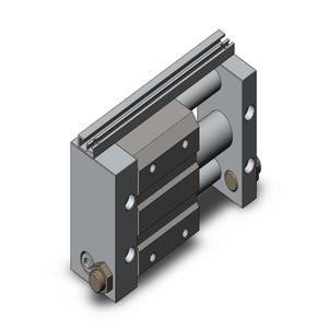 SMC VALVES NCDY2S25H-0200 Guided Cylinder, 25 mm Size, Double Acting Auto Switcher | AM2JRH