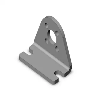 SMC VALVES NCG-L020 Foot Bracket, 20 mm Size | AL4EPA