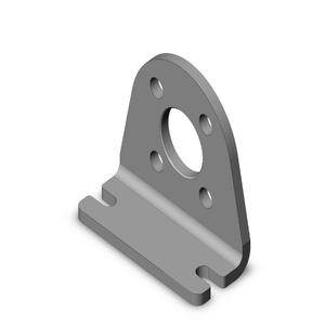 SMC VALVES NCG-L063 Foot Bracket, 63 mm Size | AL4EPF