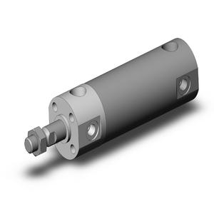 SMC VALVES NCGBN25-0100-XC6 Round Body Cylinder, 25 mm Size | AP2QHF