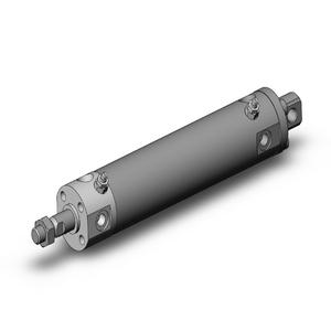 SMC VALVES NCGCA25-0300 Zylinder mit rundem Körper, 25 mm Größe, doppeltwirkend | AN2ALP