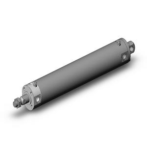 SMC VALVES NCGCA40-0800 Zylinder mit rundem Körper, 40 mm Größe, doppeltwirkend | AN2ALU