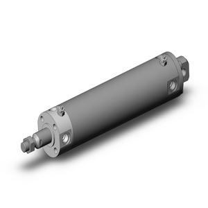 SMC VALVES NCGCA50-0600 Zylinder mit rundem Körper, 50 mm Größe, doppeltwirkend | AM2EMV