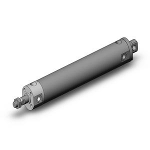 SMC VALVES NCGCN25-0500 Zylinder mit rundem Körper, 25 mm Größe, doppeltwirkend | AM8ATK