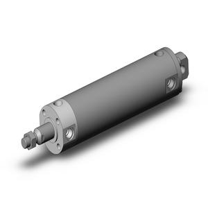 SMC VALVES NCGCN50-0500 Round Body Cylinder, 50 mm Size, Double Acting | AL7UBL
